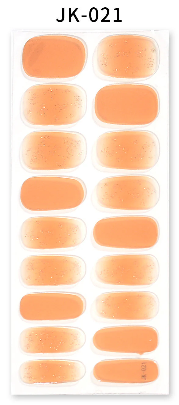 Gel Nail Stickers Bronzing 3D Nail Sticker - Image 23