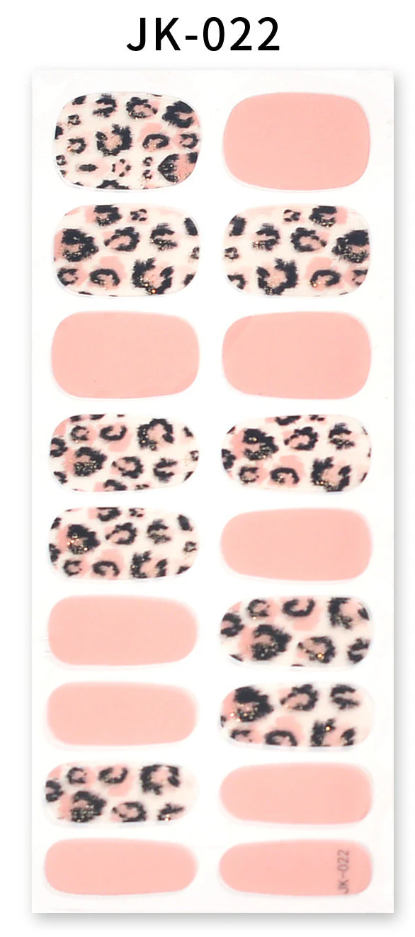 Gel Nail Stickers Bronzing 3D Nail Sticker - Image 24