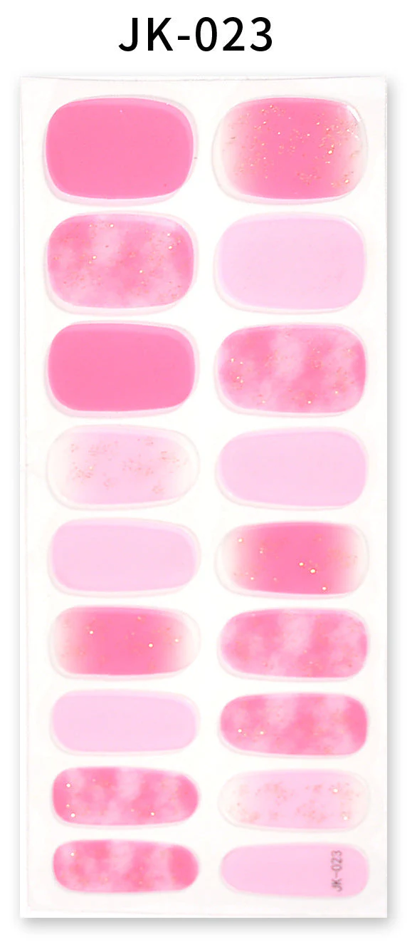 Gel Nail Stickers Bronzing 3D Nail Sticker - Image 25