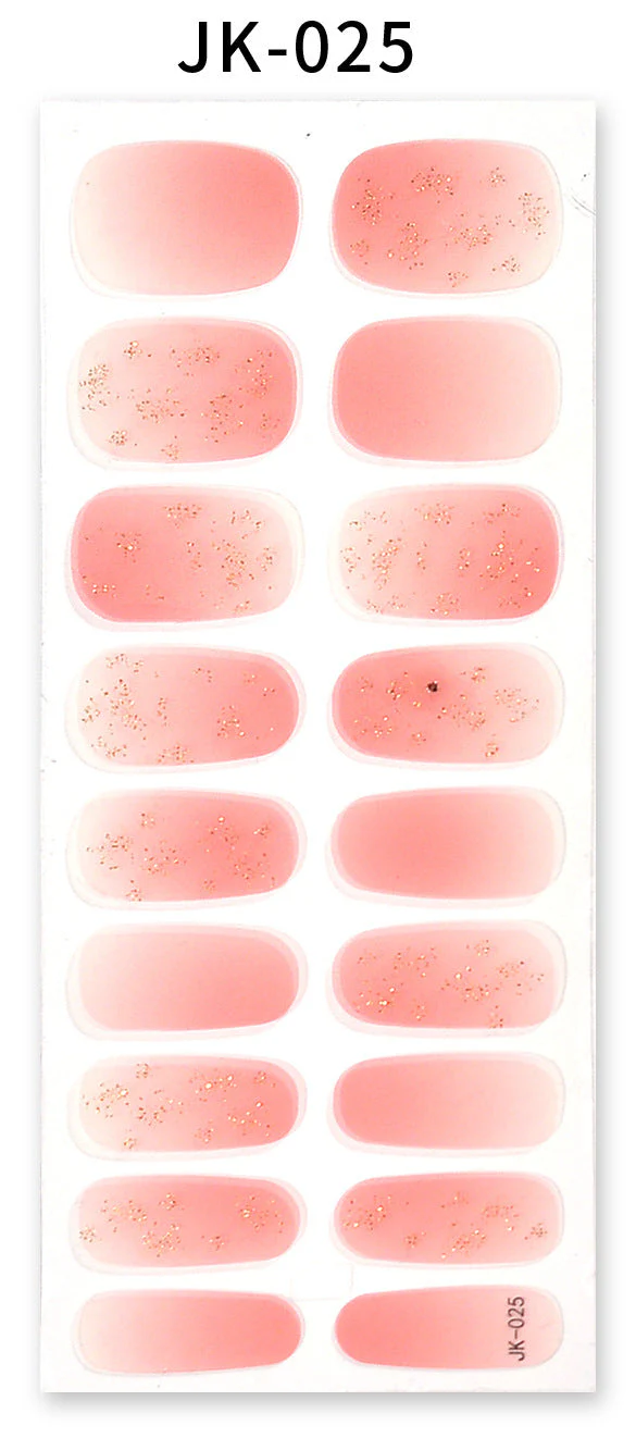 Gel Nail Stickers Bronzing 3D Nail Sticker - Image 27