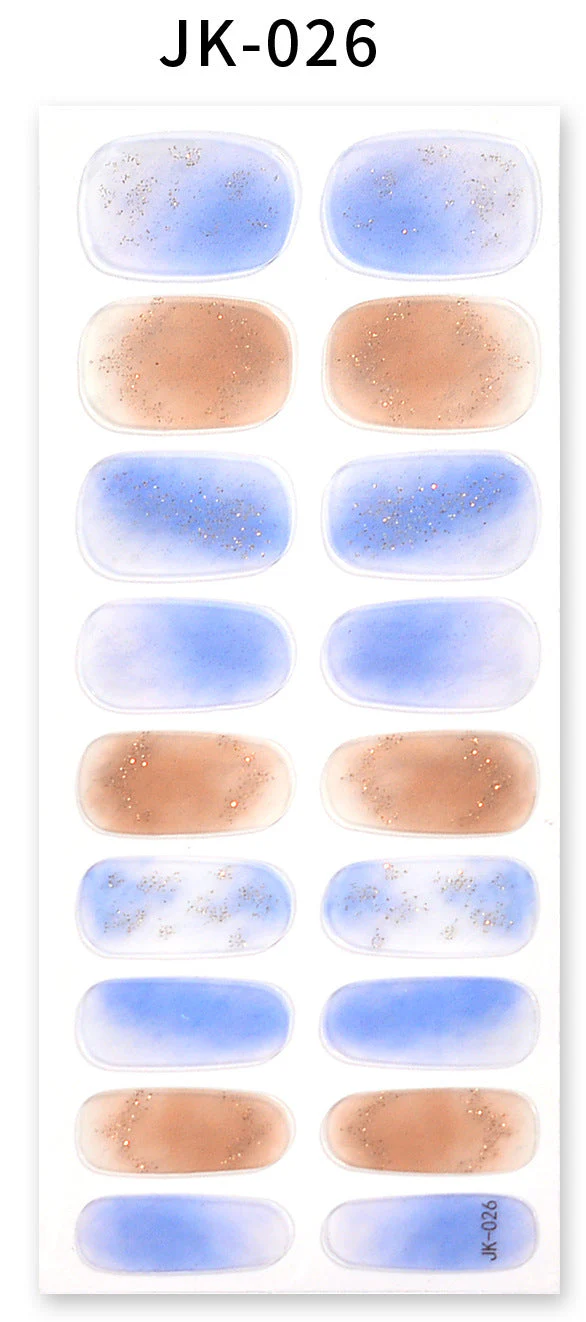 Gel Nail Stickers Bronzing 3D Nail Sticker - Image 28