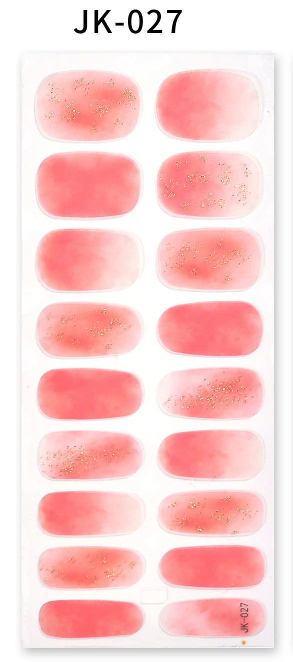 Gel Nail Stickers Bronzing 3D Nail Sticker - Image 29