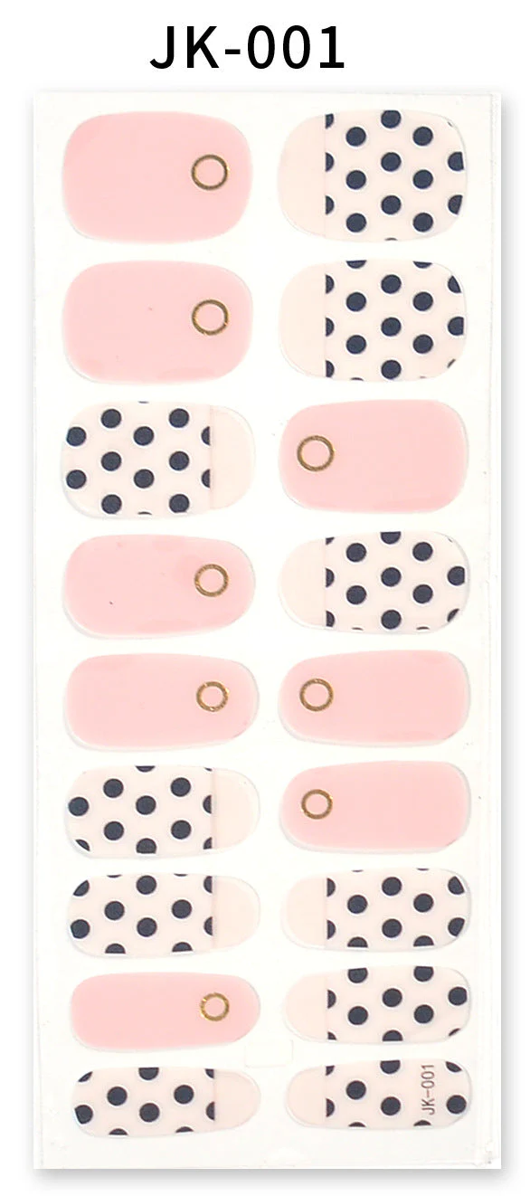 Gel Nail Stickers Bronzing 3D Nail Sticker - Image 3