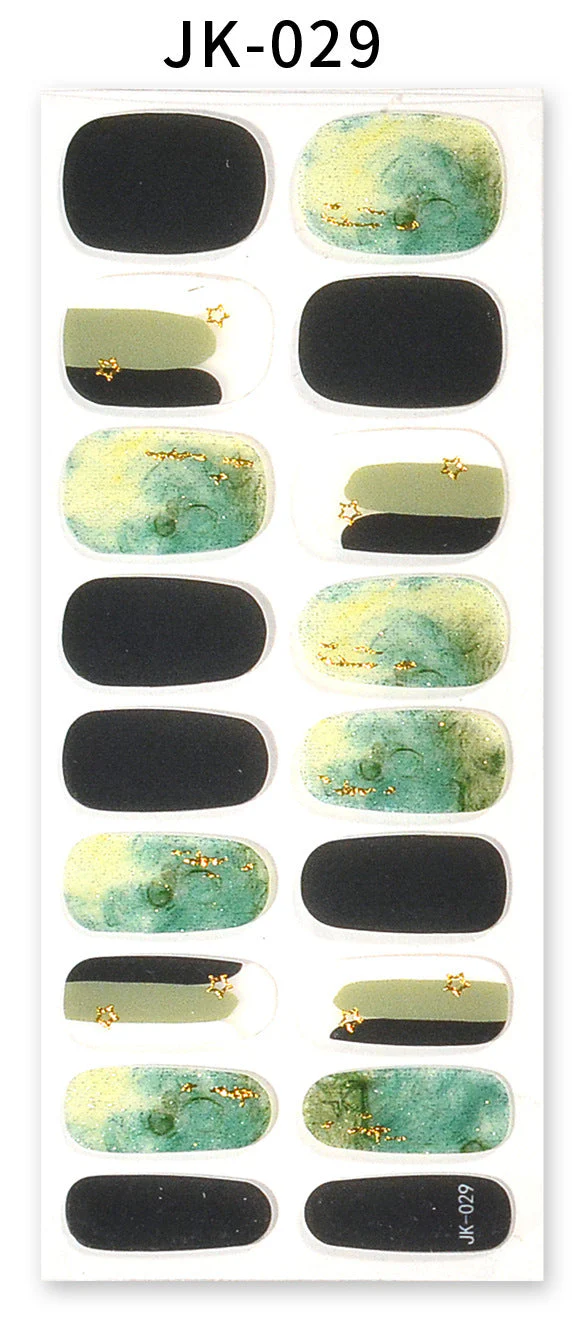 Gel Nail Stickers Bronzing 3D Nail Sticker - Image 31