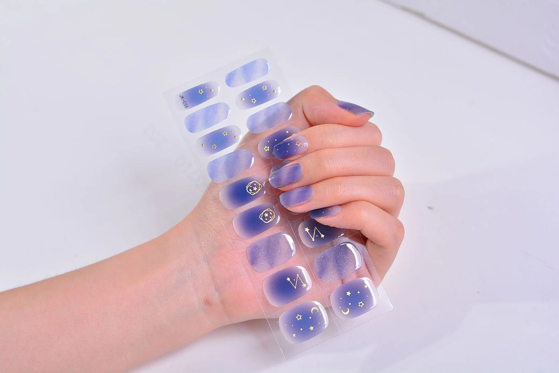 Gel Nail Stickers Bronzing 3D Nail Sticker - Image 37