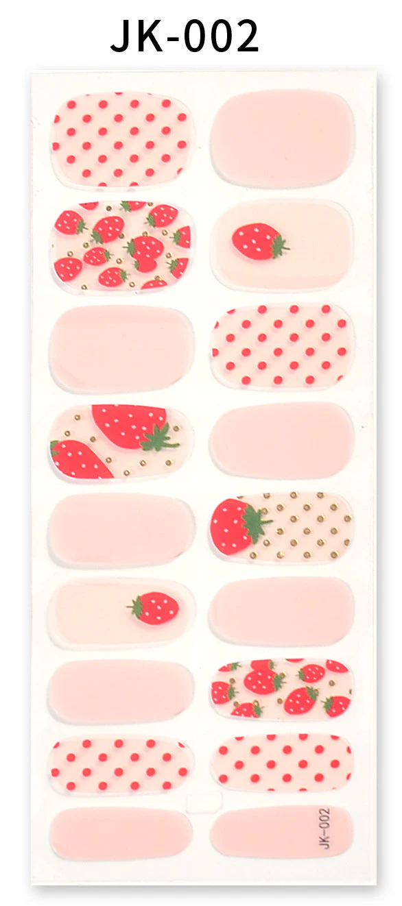 Gel Nail Stickers Bronzing 3D Nail Sticker - Image 4