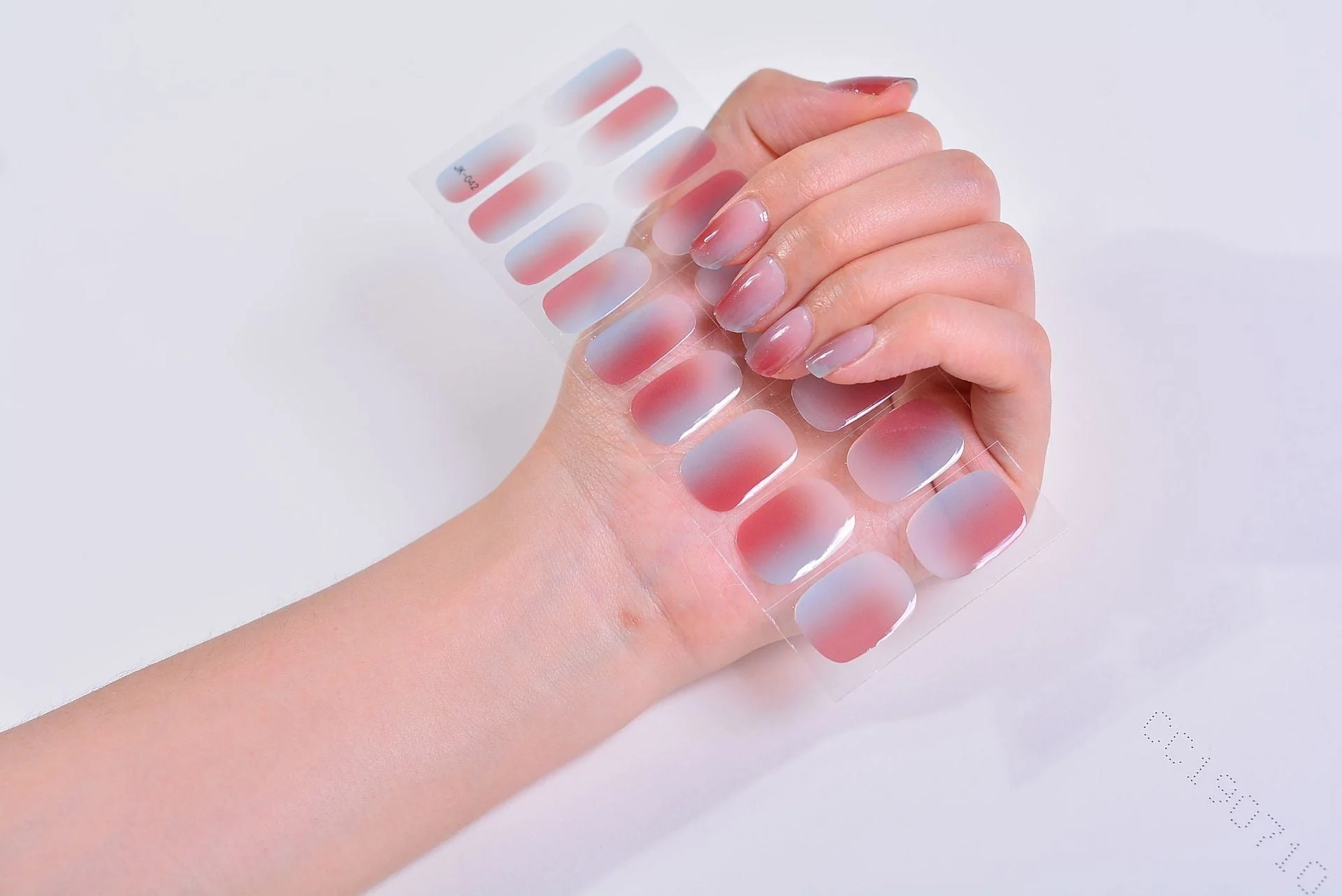 Gel Nail Stickers Bronzing 3D Nail Sticker - Image 44