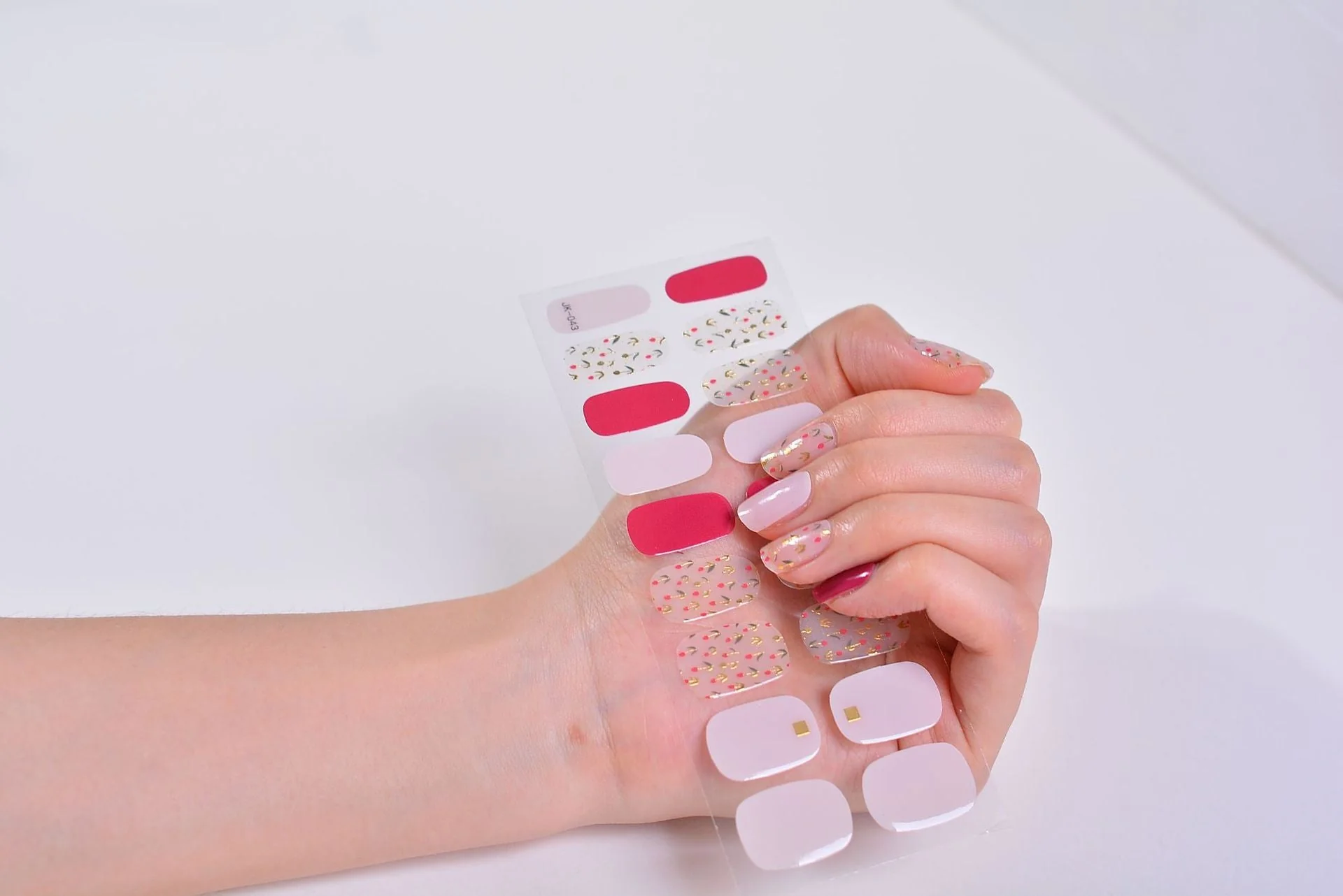 Gel Nail Stickers Bronzing 3D Nail Sticker - Image 45