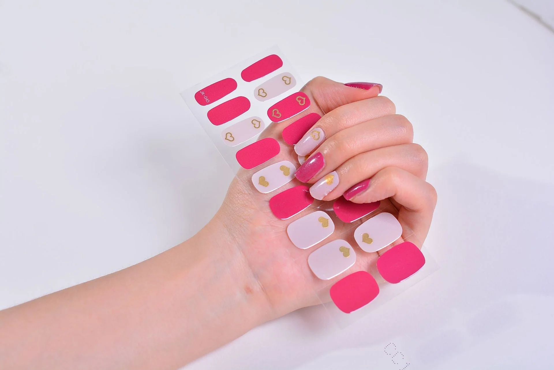 Gel Nail Stickers Bronzing 3D Nail Sticker - Image 47