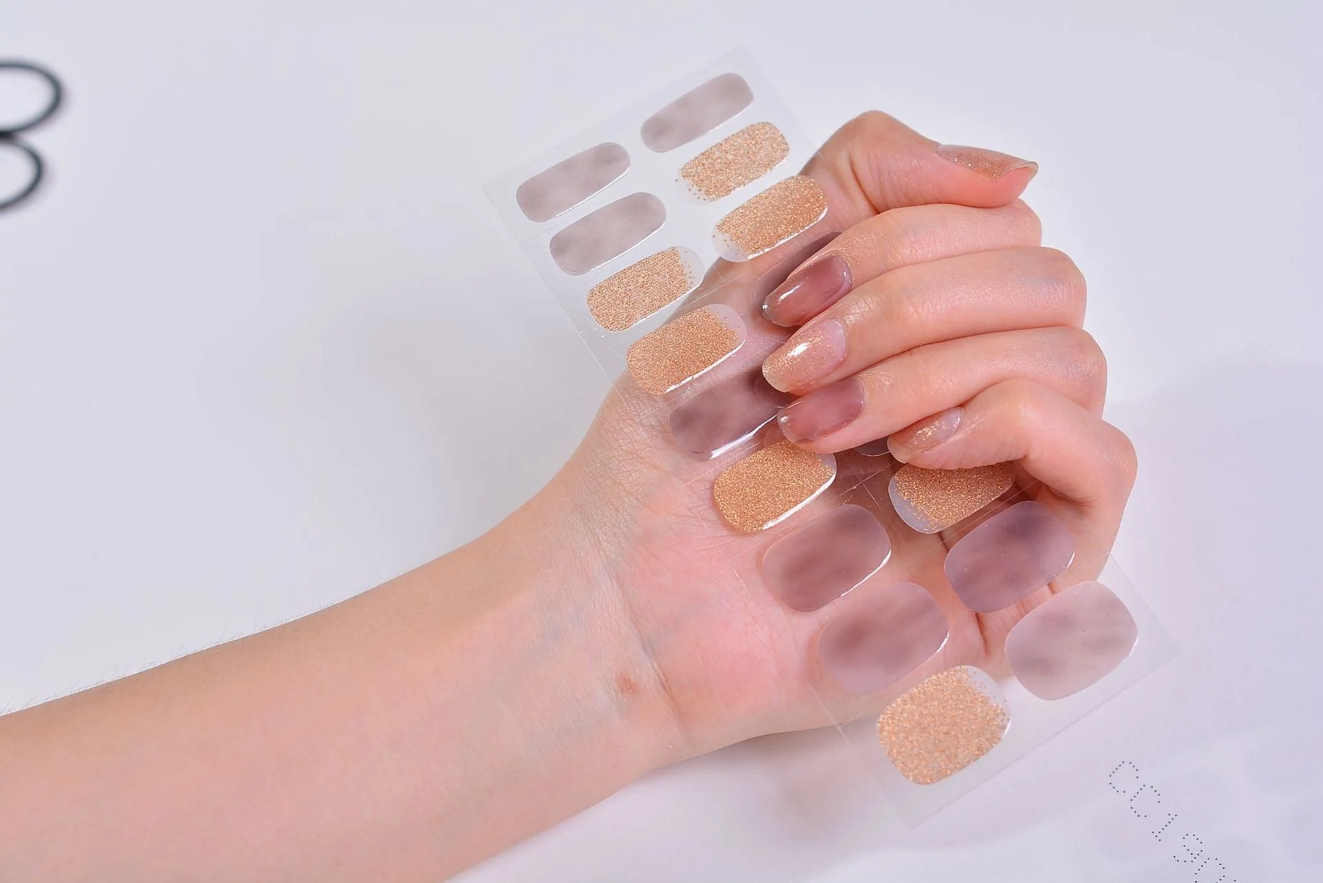 Gel Nail Stickers Bronzing 3D Nail Sticker - Image 48