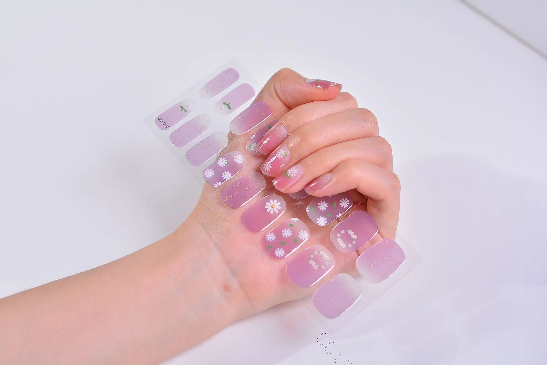 Gel Nail Stickers Bronzing 3D Nail Sticker - Image 51