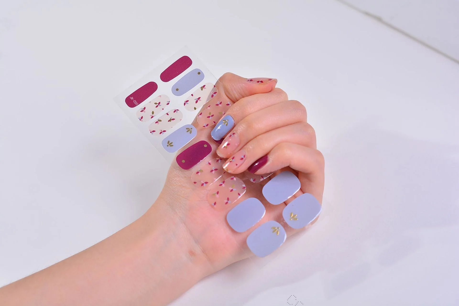 Gel Nail Stickers Bronzing 3D Nail Sticker - Image 52