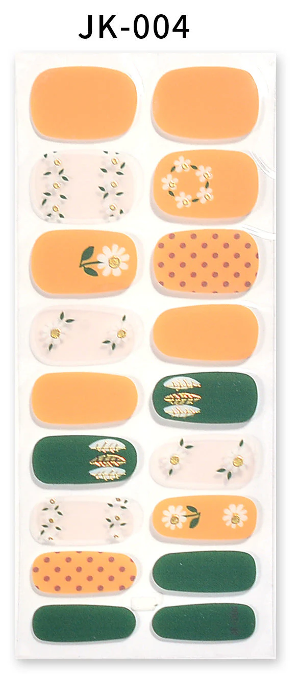Gel Nail Stickers Bronzing 3D Nail Sticker - Image 6