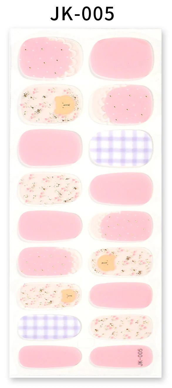 Gel Nail Stickers Bronzing 3D Nail Sticker - Image 7