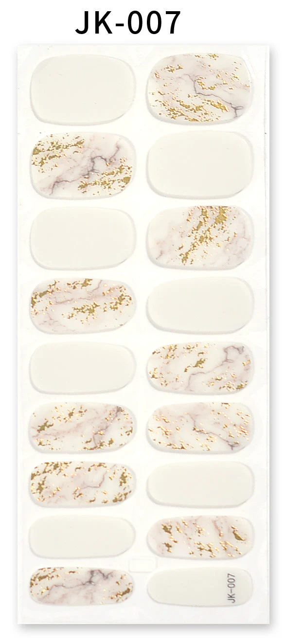 Gel Nail Stickers Bronzing 3D Nail Sticker - Image 9