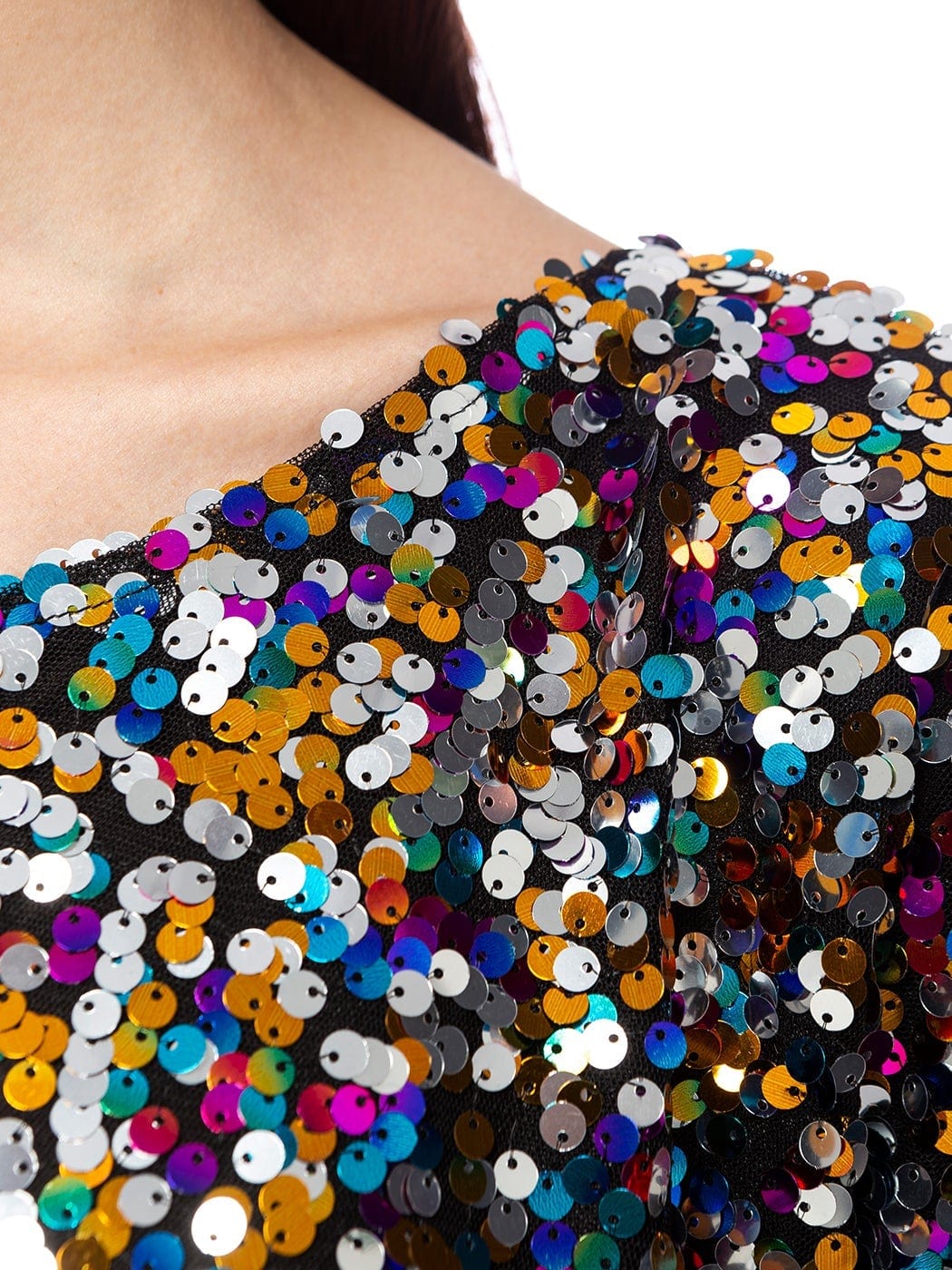 Glam Off-Shoulder Sequin Top - Image 14