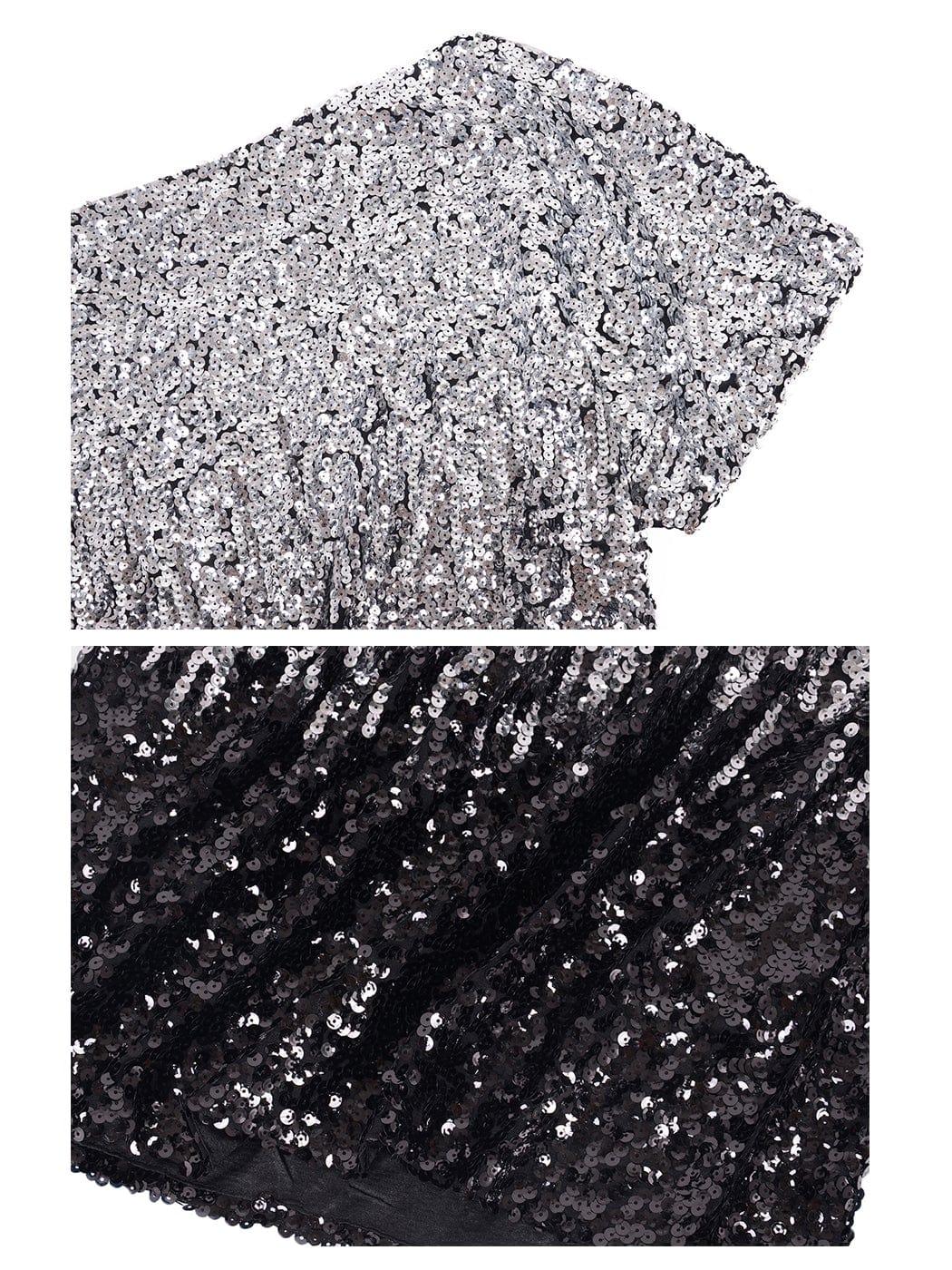 Glam Off-Shoulder Sequin Top - Image 69