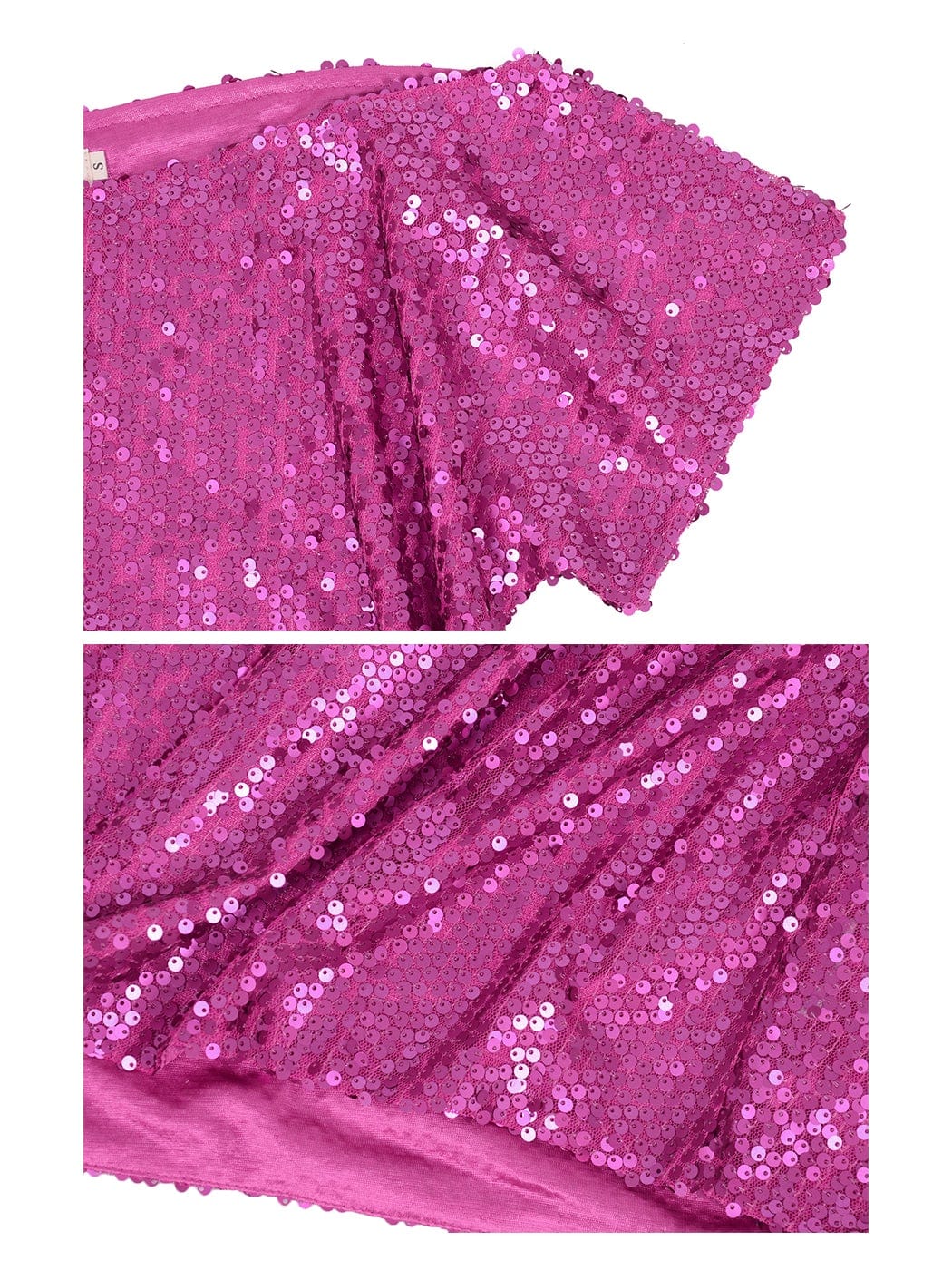 Glam Off-Shoulder Sequin Top - Image 76