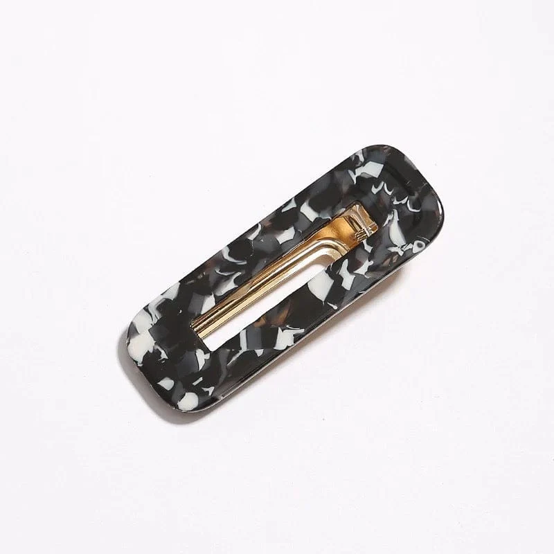 Glitter & Marbleized Variety Hair Clips - Image 10