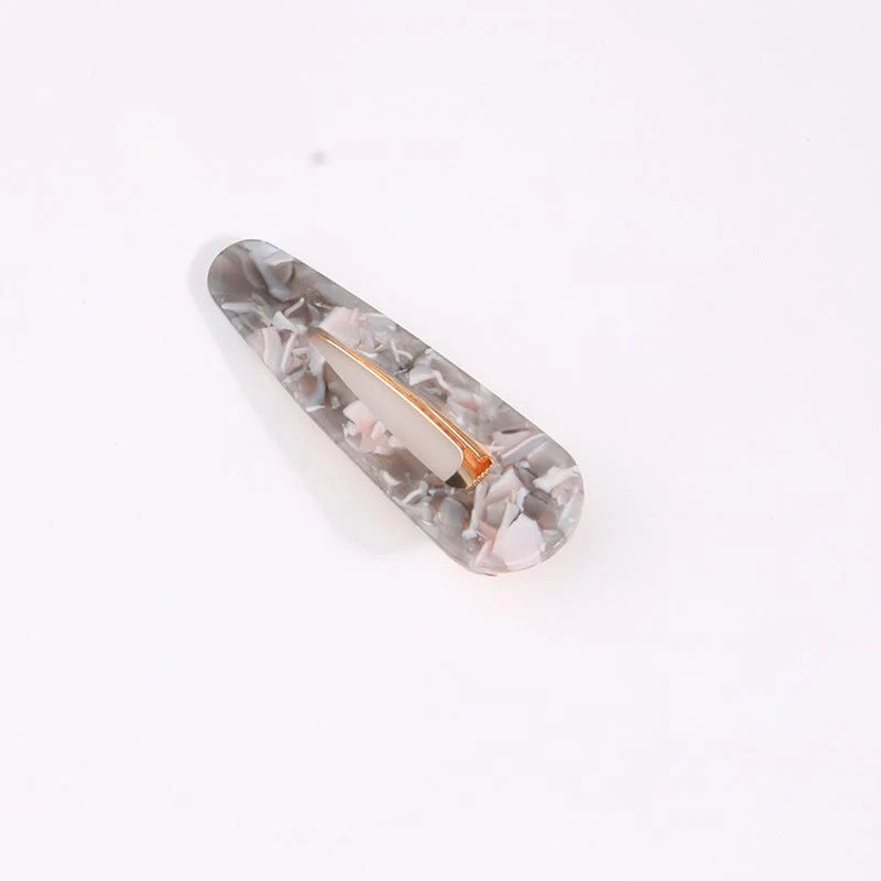 Glitter & Marbleized Variety Hair Clips - Image 11