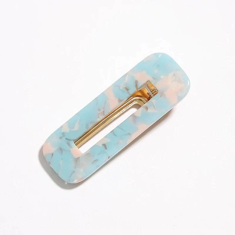 Glitter & Marbleized Variety Hair Clips - Image 14