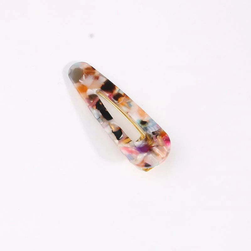 Glitter & Marbleized Variety Hair Clips - Image 15