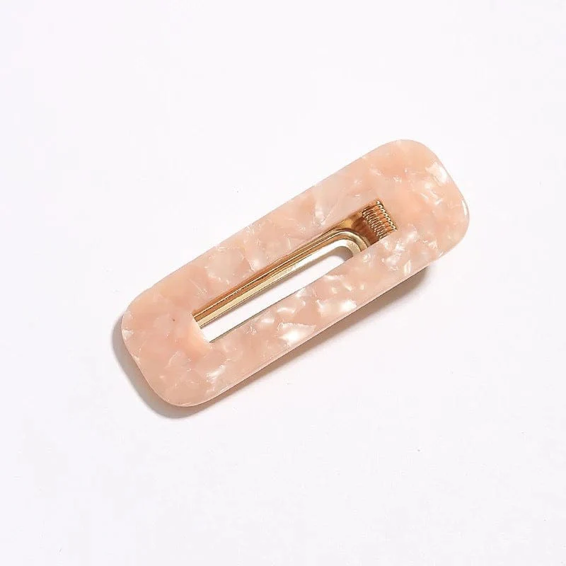 Glitter & Marbleized Variety Hair Clips - Image 19