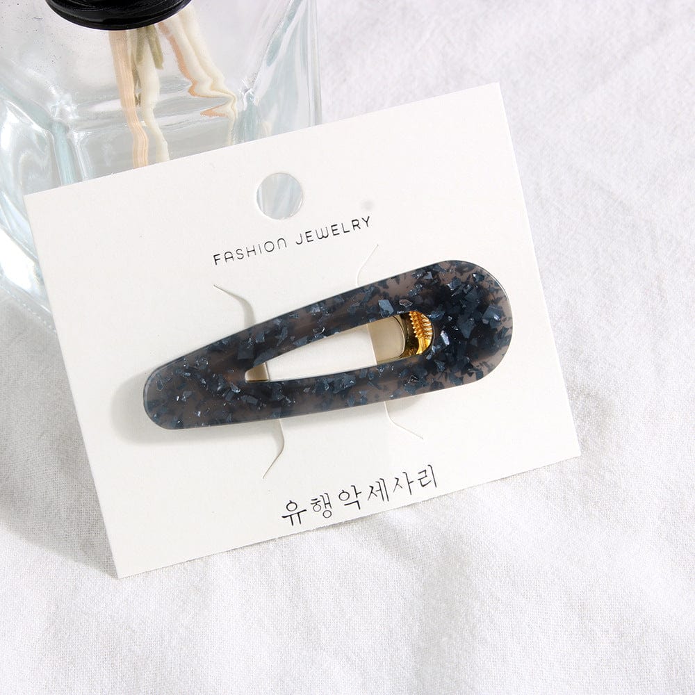 Glitter & Marbleized Variety Hair Clips - Image 2
