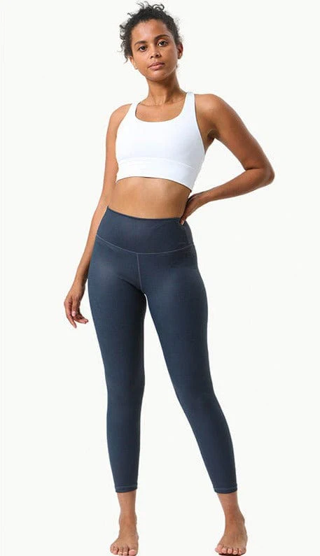 Glossy & Shiny High Rise 7/8 Leggings - Image 11