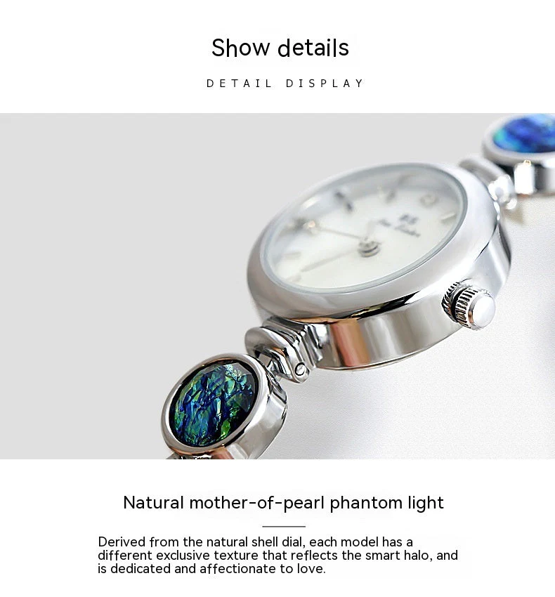 Glow Rough Stone INS Malachite Colorful Watch - Image 6