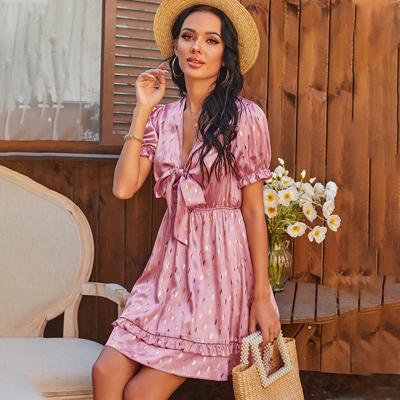 Glowing Date Night Dress - Image 2