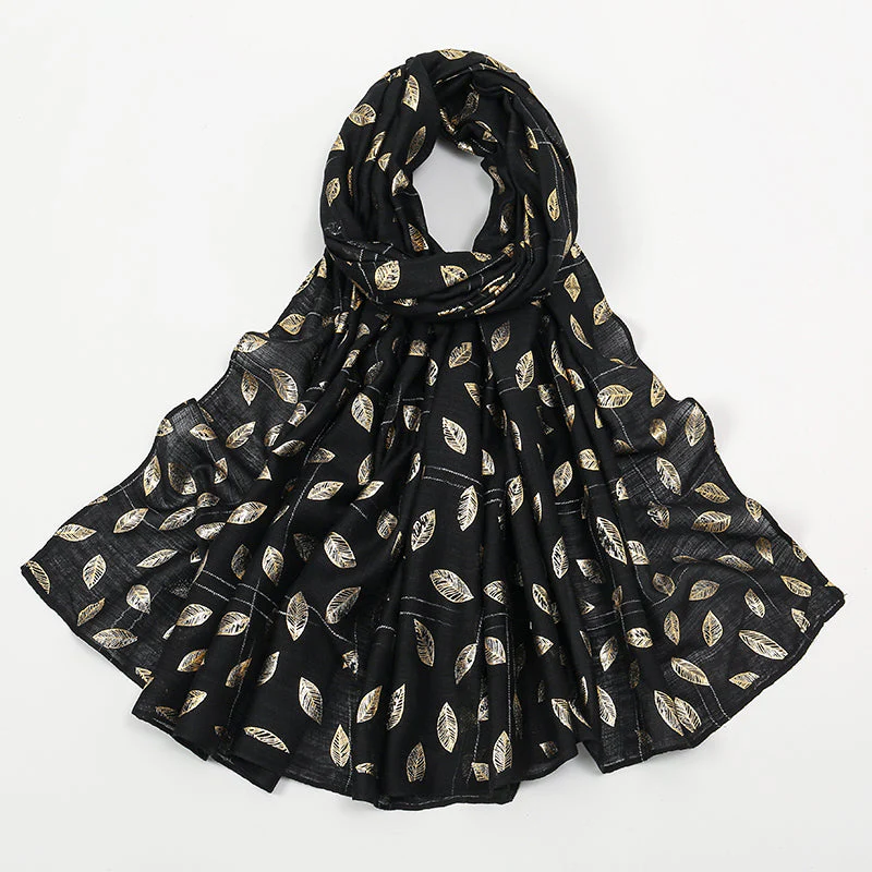 Gold Glitter Scarf - Image 2