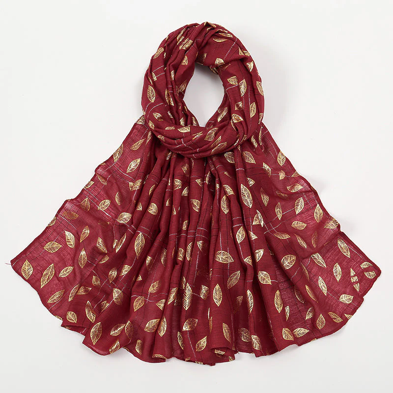 Gold Glitter Scarf - Image 4