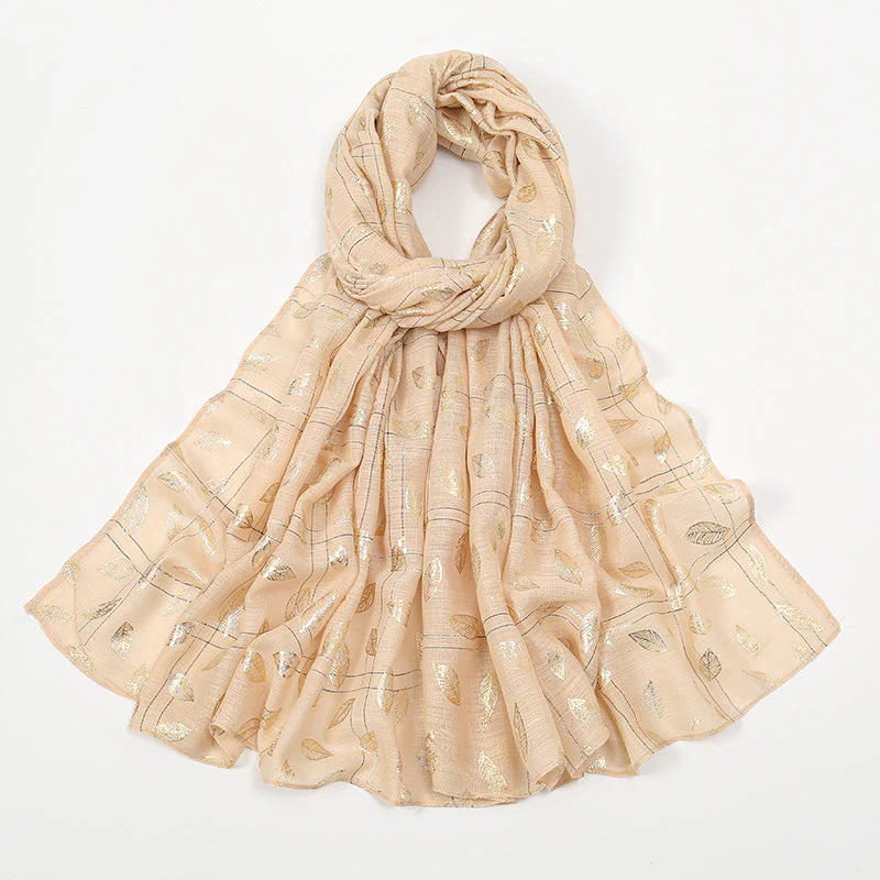 Gold Glitter Scarf - Image 6