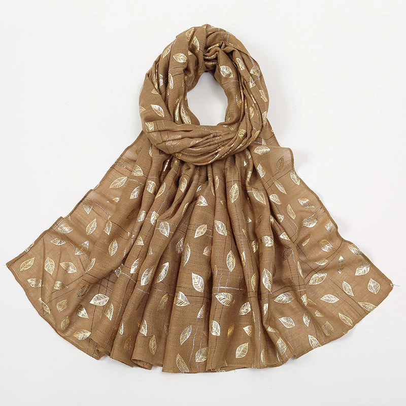 Gold Glitter Scarf - Image 7