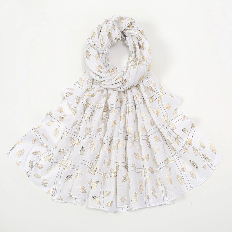 Gold Glitter Scarf - Image 9