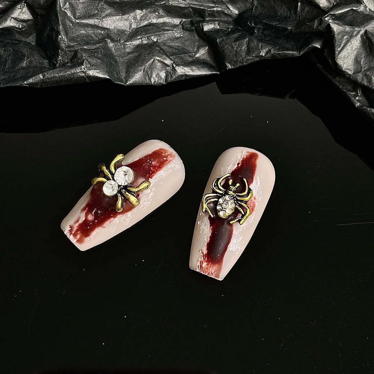 Gothic Halloween Wear Armor Three-dimensional Spider - Image 4