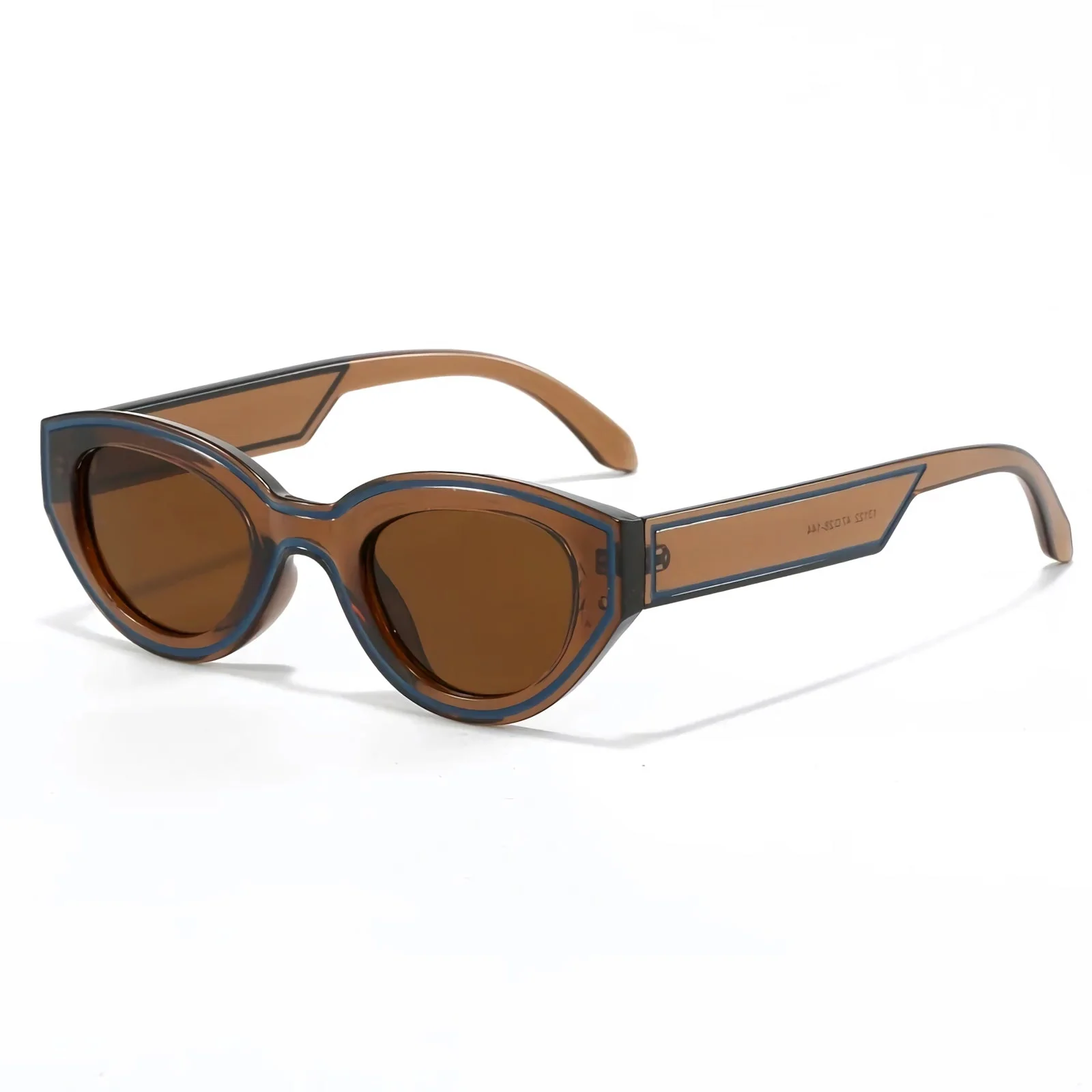 Gradient Candy Color Cat Eye Sunglasses - Image 11