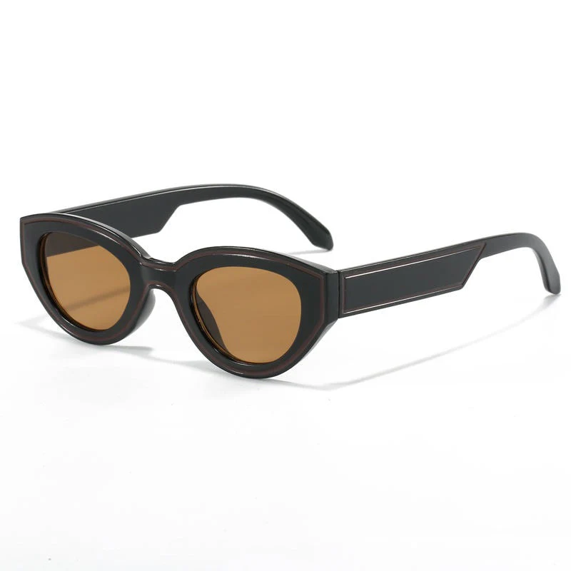 Gradient Candy Color Cat Eye Sunglasses - Image 14