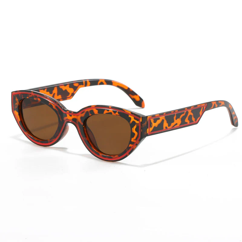 Gradient Candy Color Cat Eye Sunglasses - Image 2