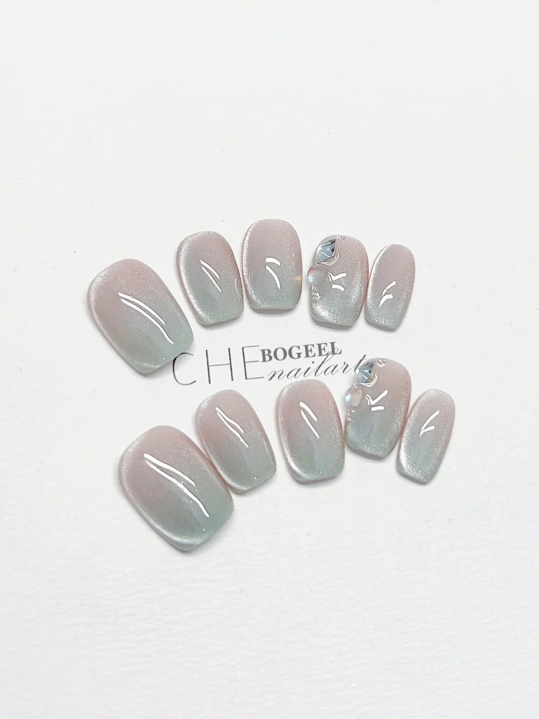 Gradient Coloring Watermelon Nail Sticker - Image 3
