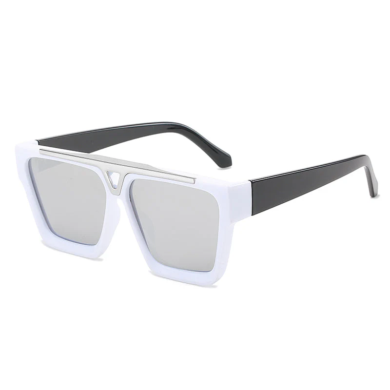 Gradient Lens Shield Sunglasses - Image 2