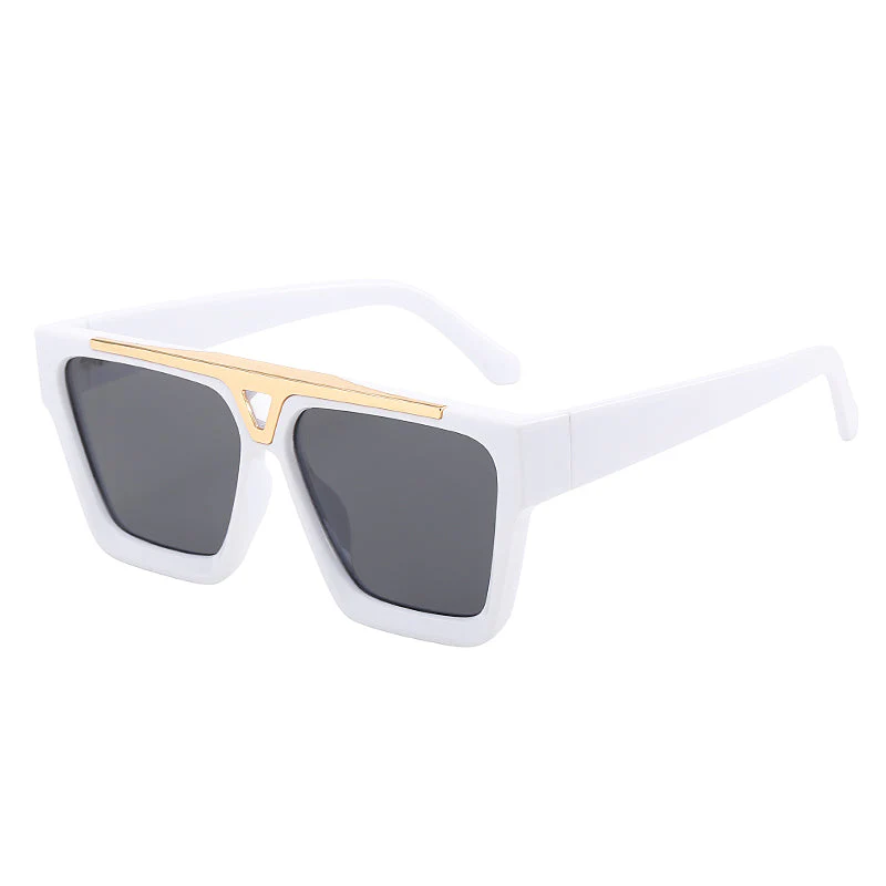 Gradient Lens Shield Sunglasses - Image 3