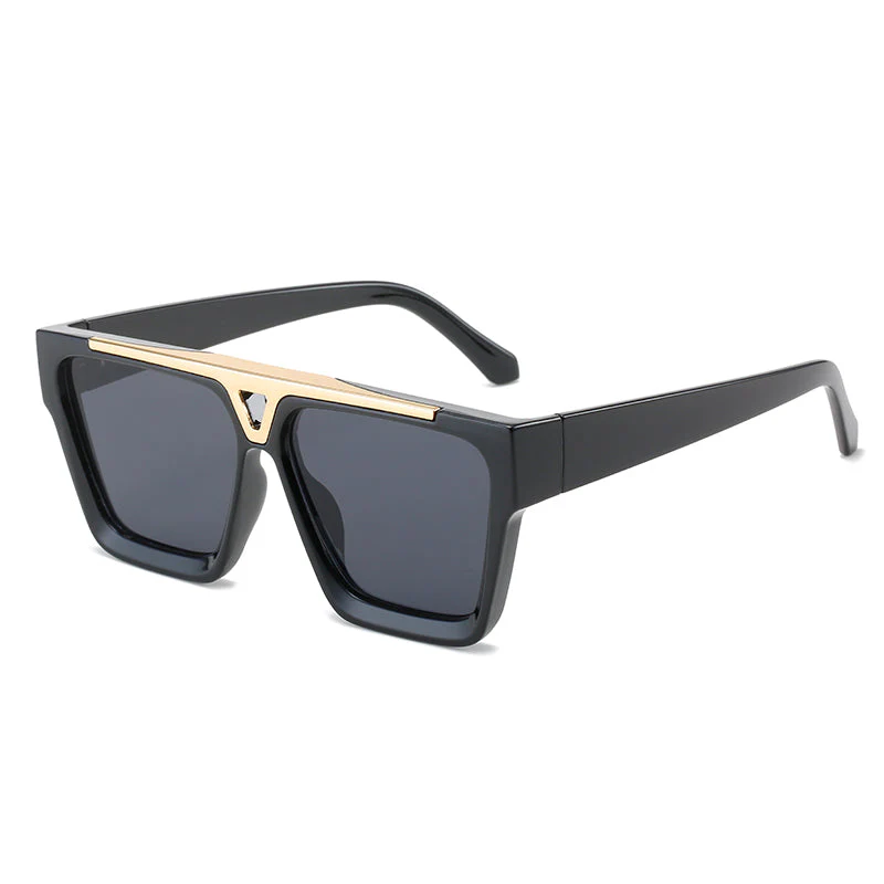 Gradient Lens Shield Sunglasses - Image 5