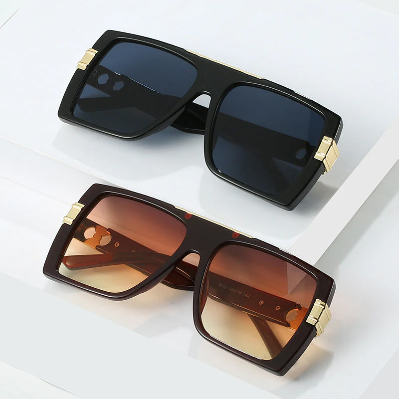 Gradient Lens Square Sunglasses - Image 10