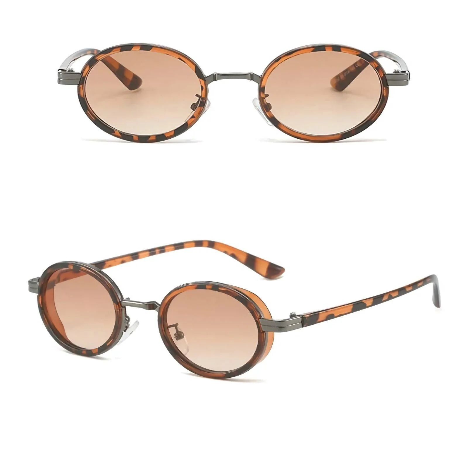 Gradient Oval Sunglasses - Image 12