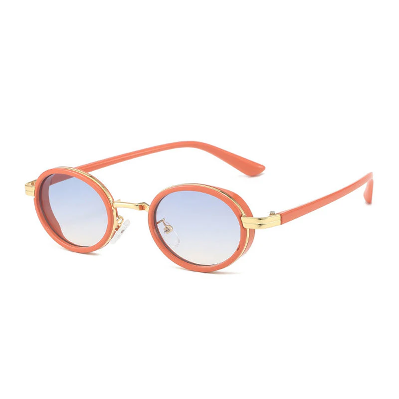 Gradient Oval Sunglasses - Image 5