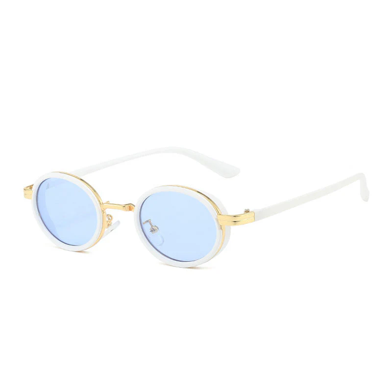 Gradient Oval Sunglasses - Image 7