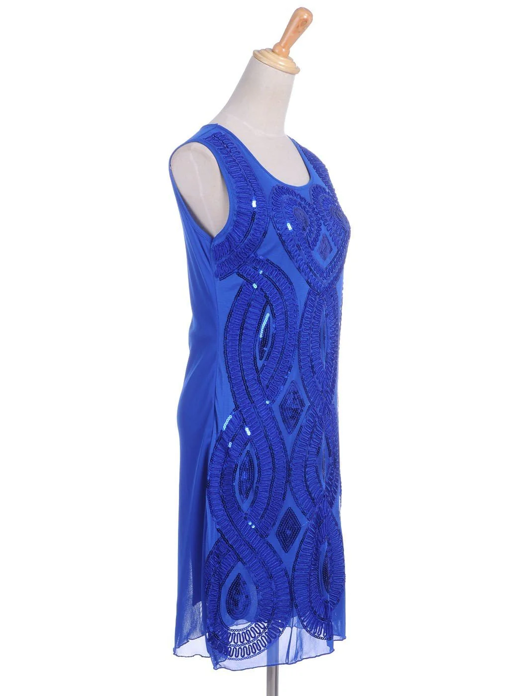Great Gatsby Art Deco Sleeveless Dress - Image 8