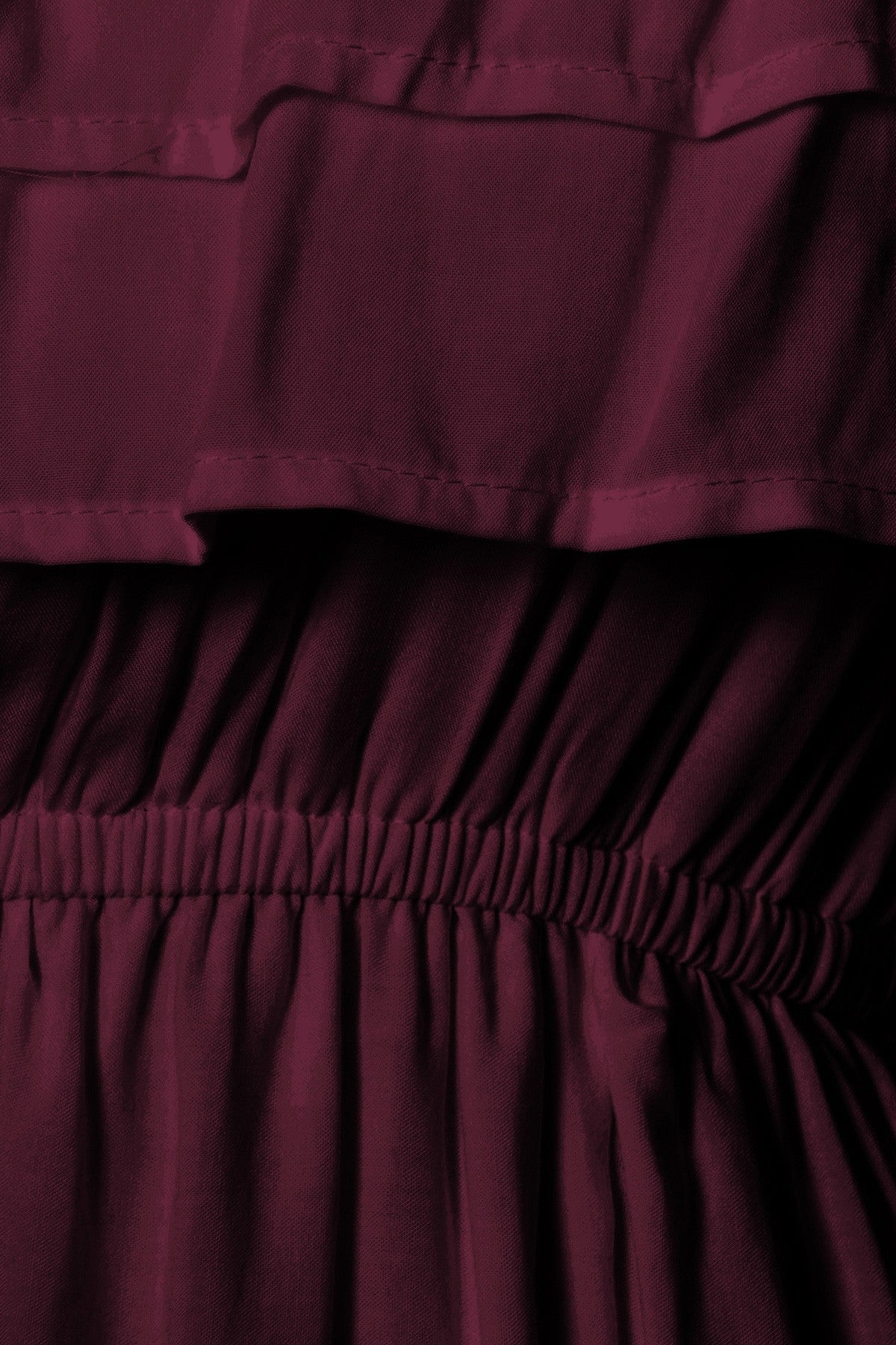 Grecian Ruffle Stretch Maxi Long Dress - Image 31